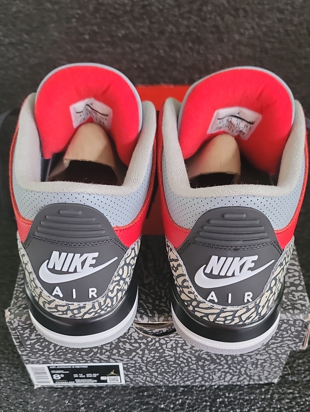 Nike Air Jordan 3 Retro SE "Unite/Red Cement" (Worn Once) Mens 8.5 Ships Today - Picture 16 of 16